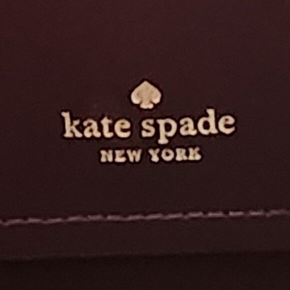 NWT Kate Spade  Backpack Megyn Somerville road chcltchery Burgundy Backpack - Picture 5 of 16